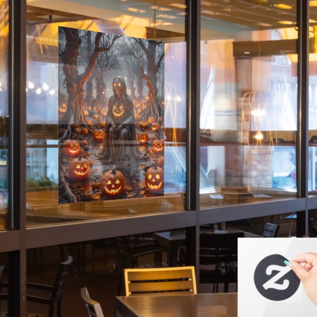 Halloween Window Cling (Restaurant Window)