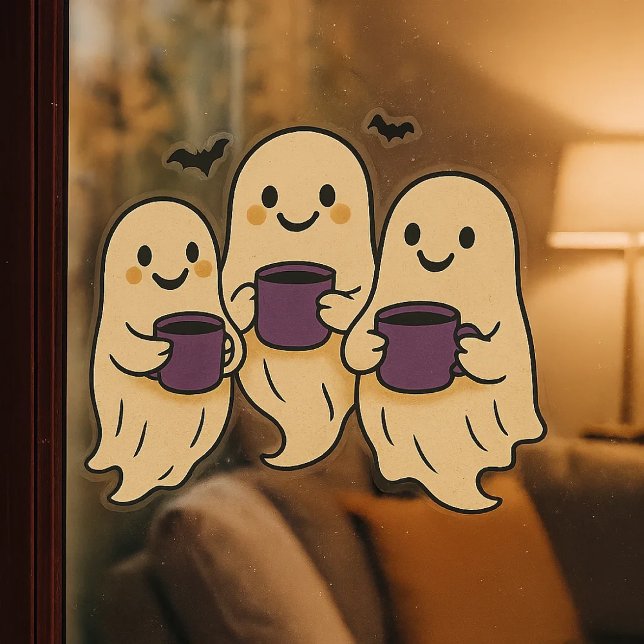 Halloween Window Sticker With Fant (Creator Uploaded)