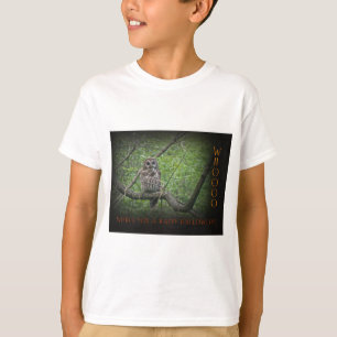 Halloween Wishies - Barred Owl T-Shirt