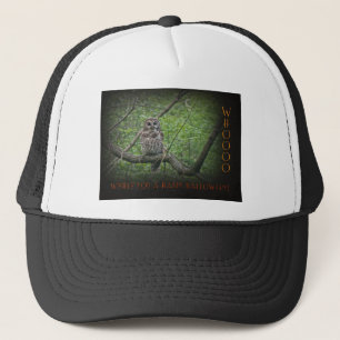 Halloween Wishies - Barred Owl Trucker Hat