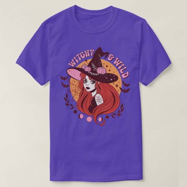 Halloween witch 1 T-Shirt (Design Front)