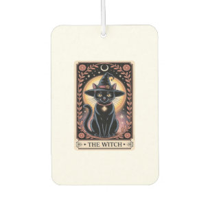 Halloween Witch Aesthetic Cat Lovers Gothic Tarot Car Air Freshener