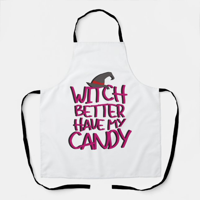 halloween witch    apron (Front)