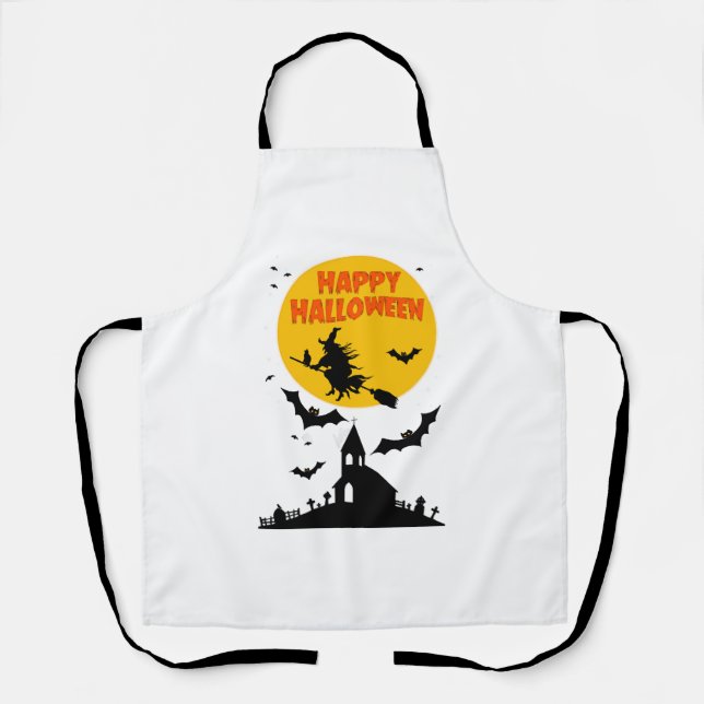 Halloween witch                            apron (Front)