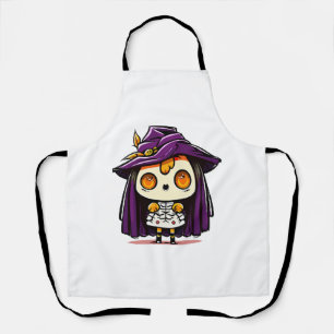 Halloween witch                                    apron