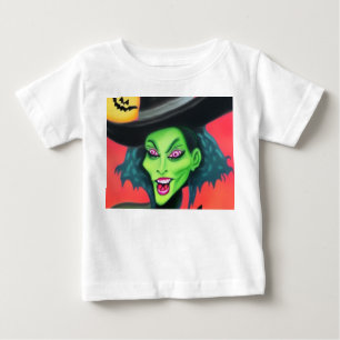 Halloween Witch Baby T-Shirt
