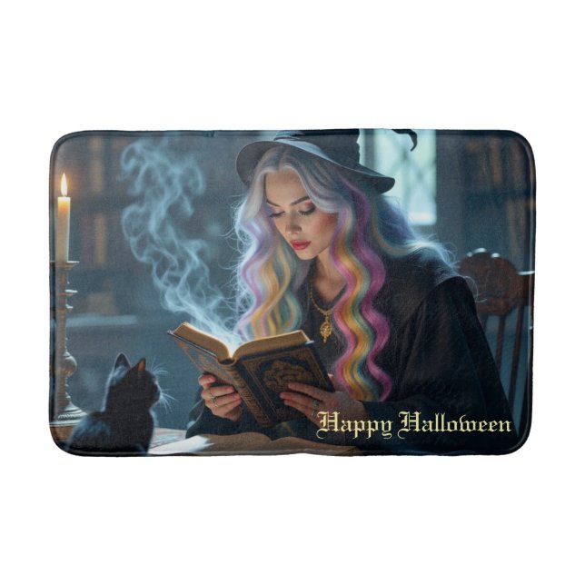 Halloween. Witch Bath Mat (Front)