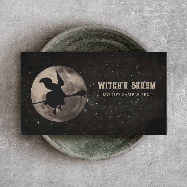 Halloween Witch  Business Card (Creator Uploaded)