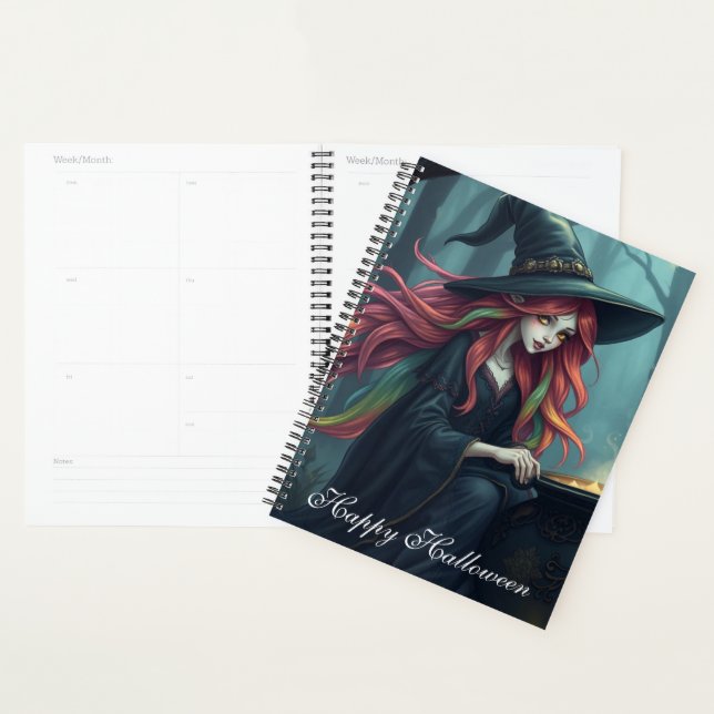 Halloween Witch Calendar Planner (Display)