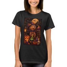 Halloween Witch Capybara Magical Autumn