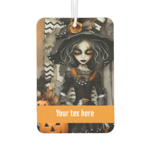 Halloween Witch Car Air Freshener