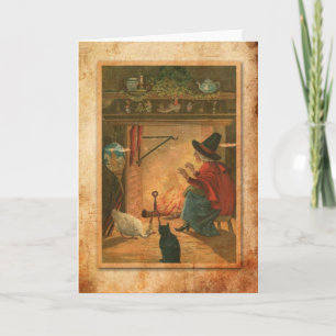 Halloween Witch Card