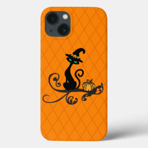 Halloween WItch Cat iPhone 13 Case