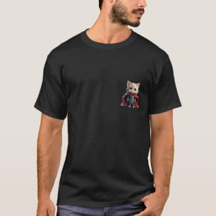 Halloween Witch Cat T-Shirt