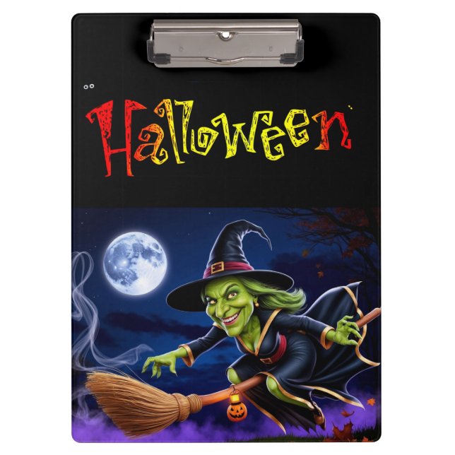 Halloween/Witch Clipboard (Front)