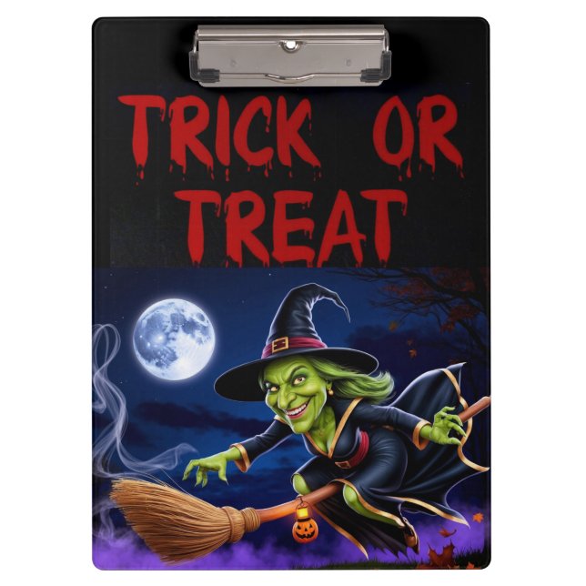 Halloween/Witch Clipboard (Front)