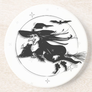 Halloween Witch Coaster