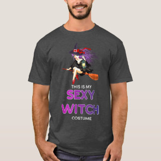 Halloween Witch Costume T-Shirt