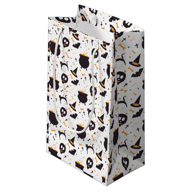 Halloween Witch Craft Small Gift Bag (Front Angled)