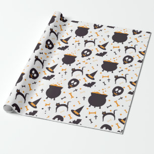 Halloween Witch Craft Wrapping Paper