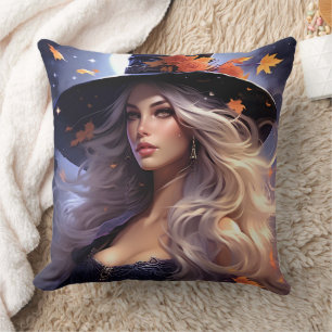 Halloween Witch Cushion