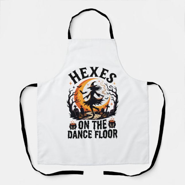 Halloween Witch Dance Night Apron (Front)