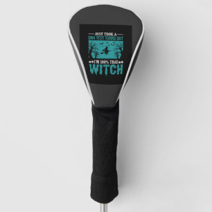 Halloween Witch DNA Test Design Golf Head Cover