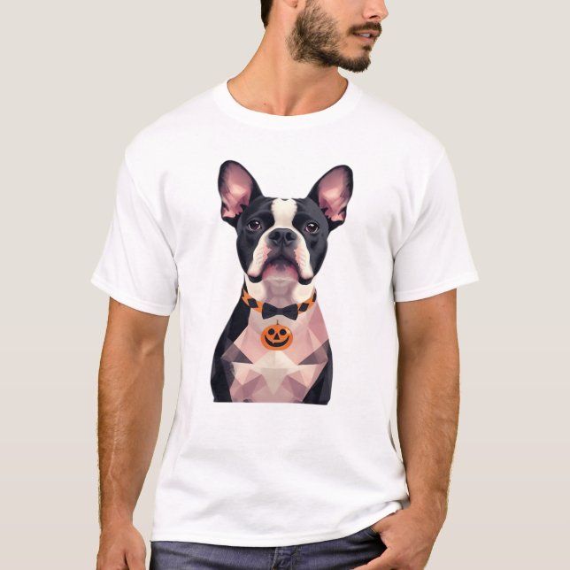Halloween witch dog Classic T-Shirt (Front)