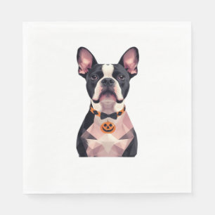 Halloween witch dog Classic T-Shirt Napkin