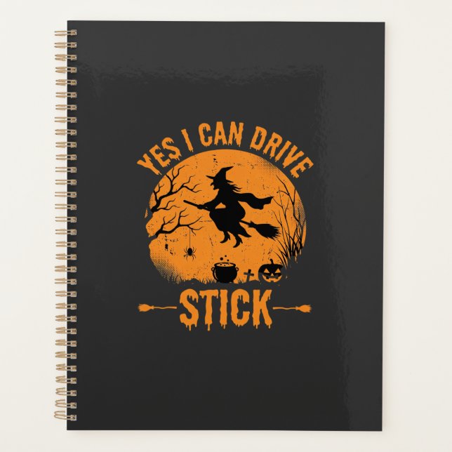 Halloween Witch Drive Stick Graphic_1 Planner (Front)