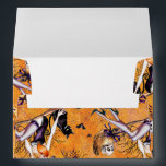 Halloween Witch Envelopes<br><div class="desc">This "Halloween Witch" theme is  available in different products.  Feel free to contact me if you want it in other products.</div>