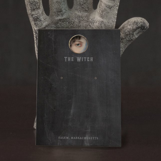 Halloween Witch Eye Earring Display Card (Creator Uploaded)