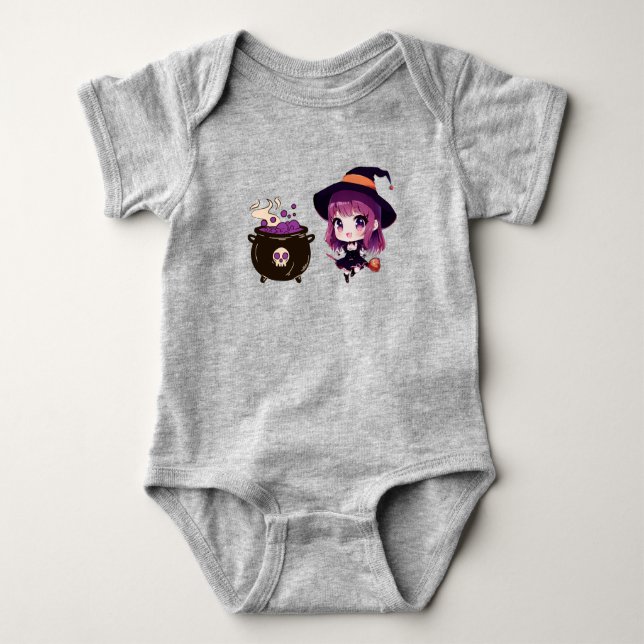 Halloween/witch/fall/October Baby Bodysuit (Front)