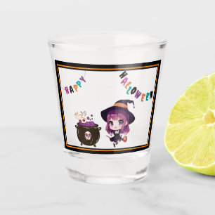 Halloween/witch/fall/October Shot Glass
