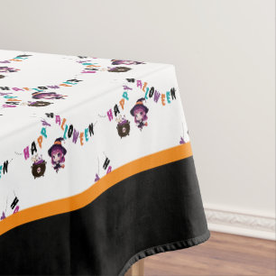 Halloween/witch/fall/October Tablecloth