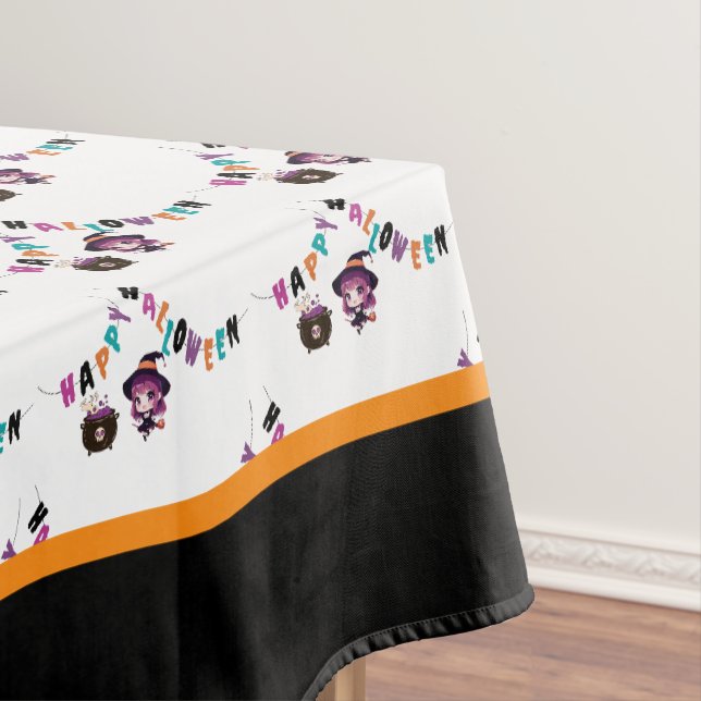 Halloween/witch/fall/October Tablecloth (In Situ)