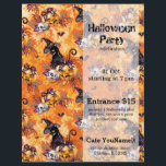 Halloween Witch Flyer<br><div class="desc">This "Halloween Witch" theme is available in different products. Feel free to contact me if you want it in other products.</div>