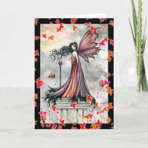 Halloween Witch Gothic Fairy Card