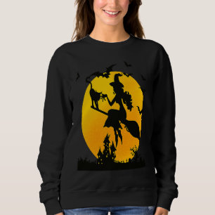Halloween Witch   Happy Halloween     Sweatshirt