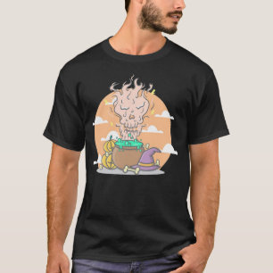 Halloween witch hat pumpkin T-Shirt