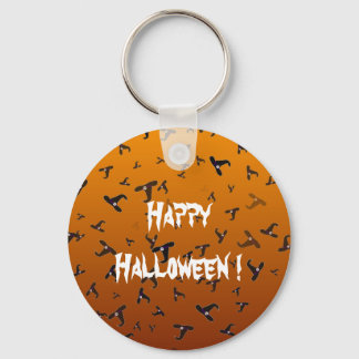 Halloween Witch Hats Key Ring