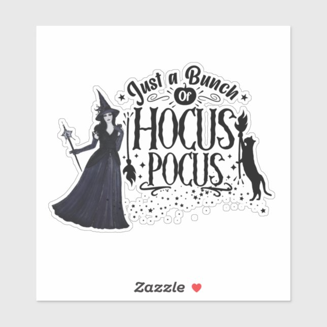 Halloween witch hocus pocus design  (Sheet)
