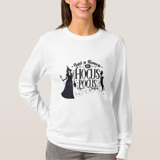Halloween witch hocus pocus design T-Shirt