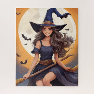 Halloween Witch Jigsaw Puzzle