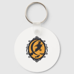 Halloween Witch                         Key Ring