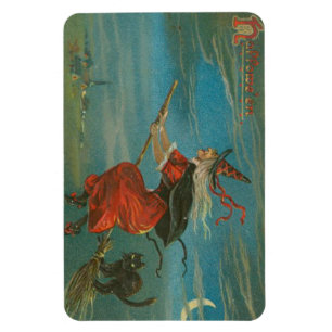 Halloween Witch Magnet