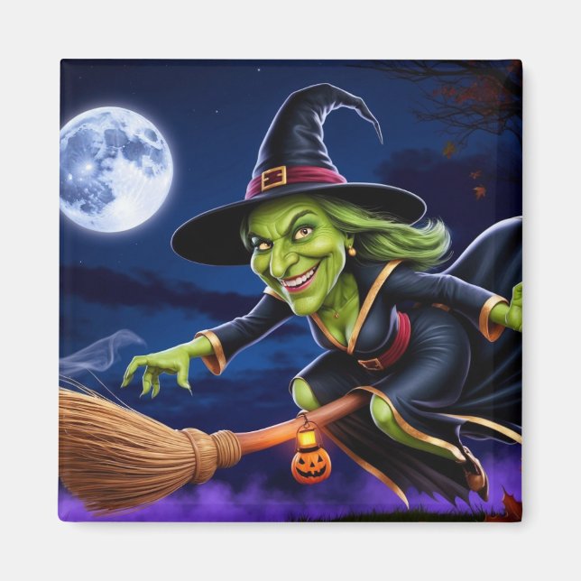 Halloween/Witch Magnet (Front)