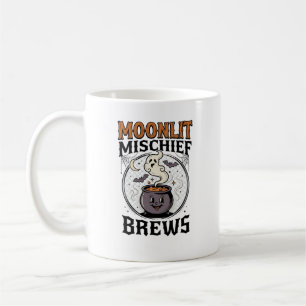 Halloween Witch Moon Mischief Coffee Mug