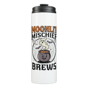 Halloween Witch Moon Mischief Thermal Tumbler