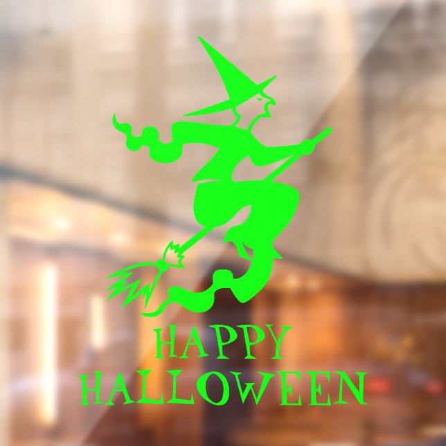 Halloween witch neon green custom text decor (Sheet 2)